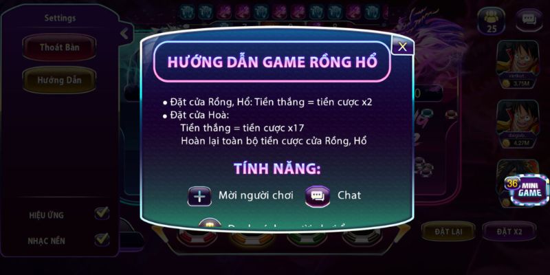 Rồng hổ 789Club